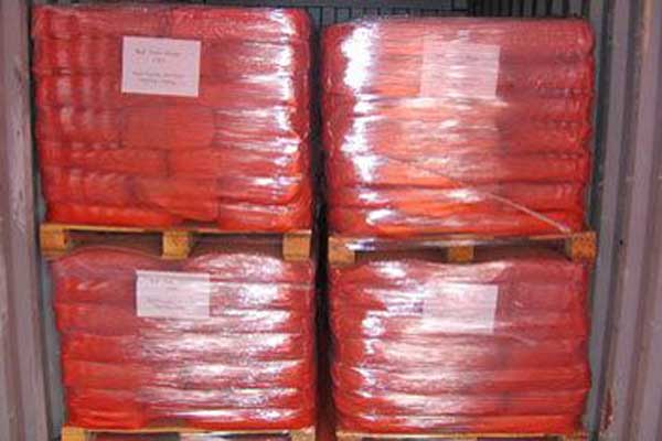 Red Iron Oxide Delivery to Indonesia