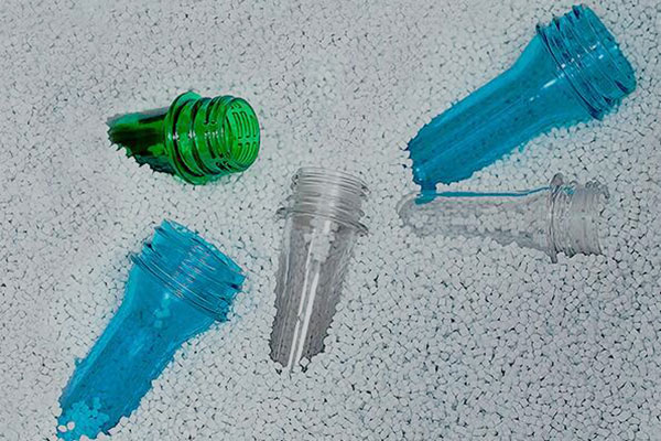 PET plastic material for PET preforms