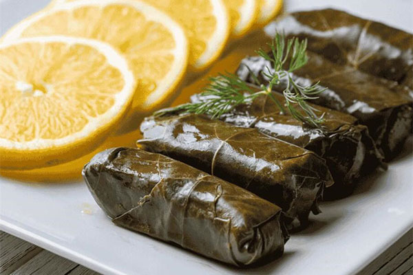 stuffed grape leaves