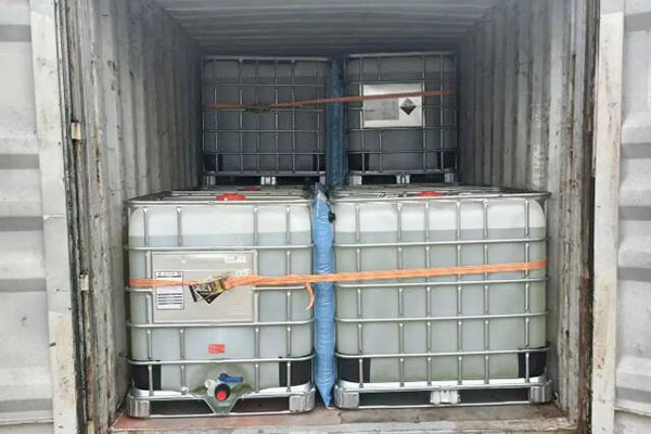 Glutaric dialdehyde IBC tank