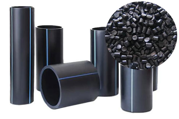 PE100 black granule HDPE pipe grade